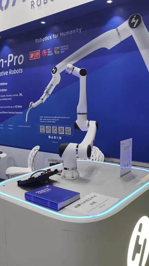 Huayan Robotics Elfin-Pro series collaborative robot Stockbeeldmateriaal 336839033
