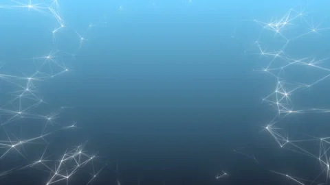 Hub in the center.Abstract digital technology background made of particles Stock Footage 101488899