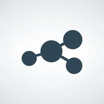 Hub network connection, team structure, social networking, molecular structure Stock Illustration