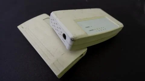 Hub Switch for internet and computer networks Stock Photos