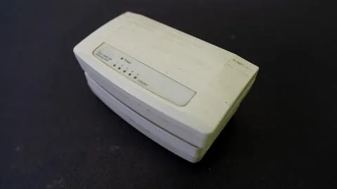 Hub Switch for internet and computer networks Stock Photos