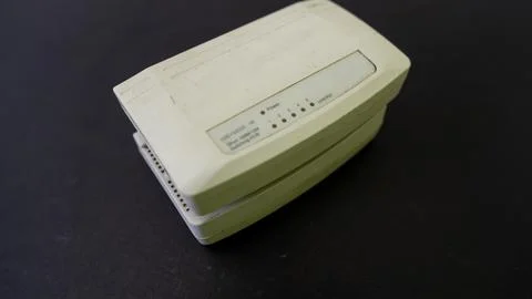 Hub Switch for internet and computer networks Stock Photos