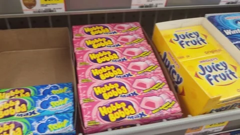Hubba Bubba Gum 스톡 동영상 205312901