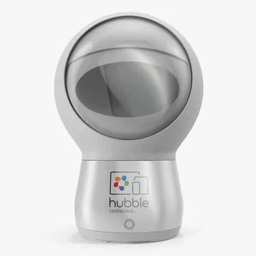 Hubble Hugo Robot Home Camera 3D Model 3D Model