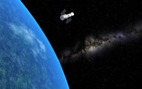Hubble Telescope Иллюстрация