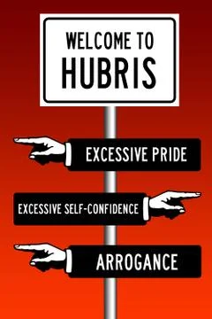 Hubris Stock Illustration