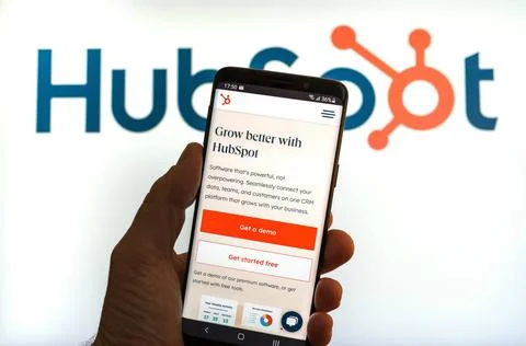  Hubspot - developer and marketer of software products for inbound marketi... 写真素材