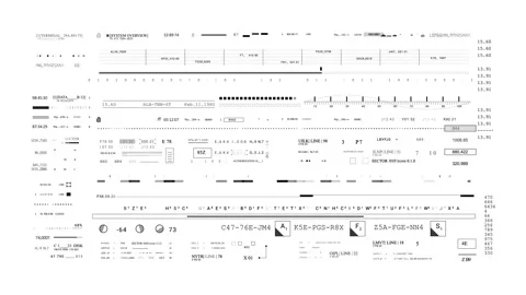HUD 2GFX Technology infographic elements Stock Footage 306534597