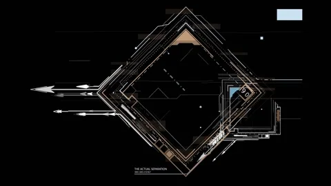 HUD abstract background Stock Footage 163586172