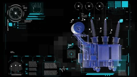 HUD abstract background Stock-Footage 163586944