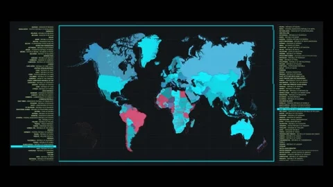 HUD abstract background Stock-Footage 163587322