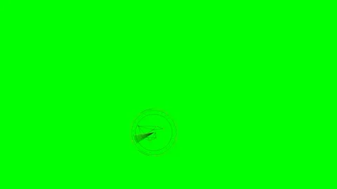 Hud animation design for war documentary use in green screen scene for sci fi Stock Footage 332091266