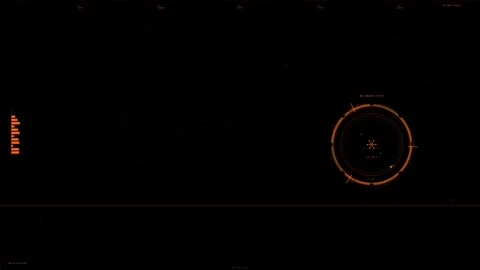 Hud animation designed for web designers in a sci fi space setting during a Stock Footage 329263411
