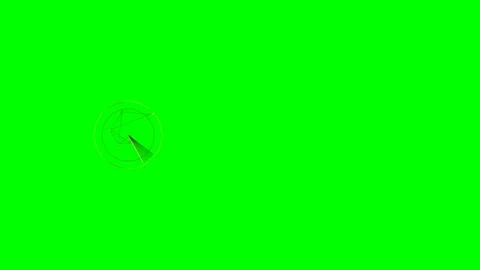 Hud animation greenscreen for war documentary or war films with sci fi elements Stockbeeldmateriaal 331493391