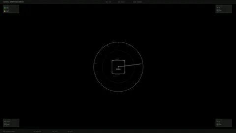 HUD animation showcasing tactical display with data and radar elements duri.. Stock Footage 328434573