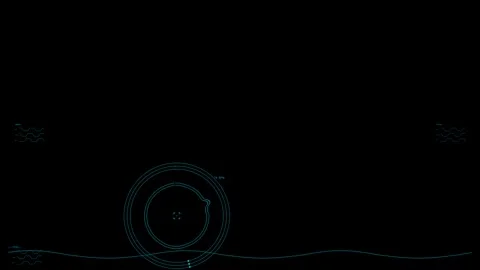 Hud animation for web design in sci fi space environment with elements for user Stock Footage 331315361