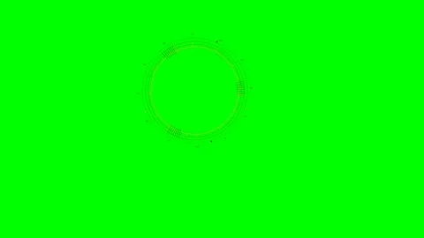 Hud animation for web designers in a sci fi space setting with interactive Stock Footage 329023111