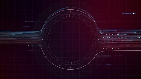 HUD Center 02 Stock Footage 168291281