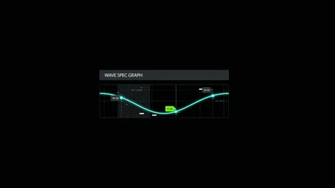 HUD chart Stock Footage 221892896