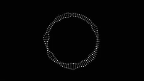 HUD CIRCLE R1 (18) Stock Footage 169454051