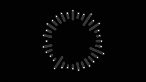 HUD CIRCLE R1 (2) Stock Footage 169452391