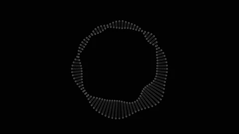 HUD CIRCLE R1 (5) Stock Footage 169452865