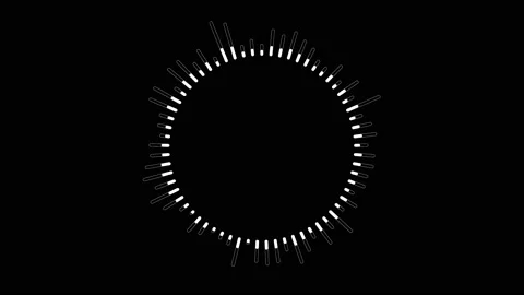 HUD CIRCLE R1 (6) Stock Footage 169452576