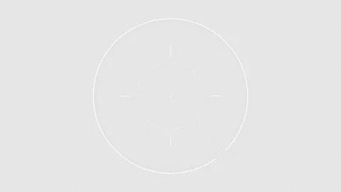 HUD clock futuristic shape seamless animation. Stock Footage 145202732