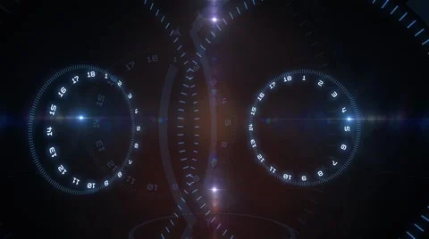 HUD Countdown 库存影片 65451414