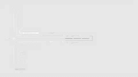 HUD cross digital UI. Data Information Stock Footage 318301328