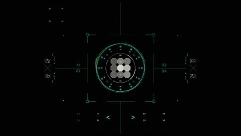 HUD element 61 Stock Footage 209516049