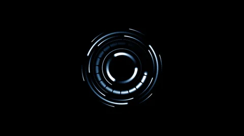 HUD element  with alpha channel Stock Footage 34991550