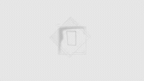 HUD element - animation of 3D virtual smartphone. Stock Footage 247416186