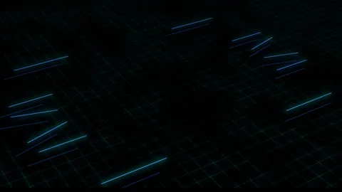 HUD Element Animation. Dark background. Technology innovation. 4K video Video stock 259474024