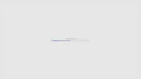 HUD element - animation of linear progress indicators. Stock Footage 247416441