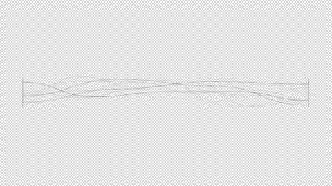 HUD element audio spectrum - sound signal waves. Stock Footage 244948313