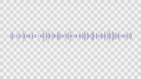HUD element audio spectrum - sound wave equalizer. Stock Footage 247148857