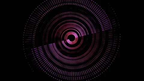 HUD element on black background Видео 159122896