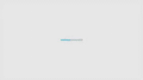 HUD element - loading bar with percentage numbers. Stock Footage 244825808