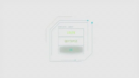 HUD element password entry - window for authorization. Stock Footage 241023574