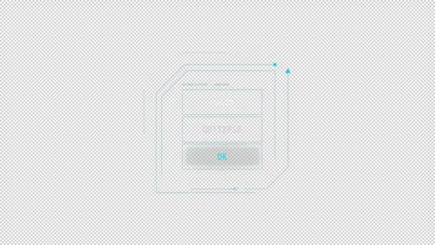 HUD element password entry - window for authorization. Stock Footage 241502968