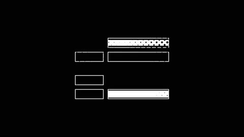 HUD elements 101 Stockbeeldmateriaal 217897644