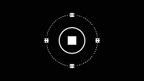 HUD elements 86 Stock Footage 217897579