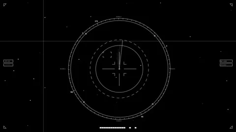 Hud elements animation designed for web designers and sci-fi video editors .. Video stock 326526827