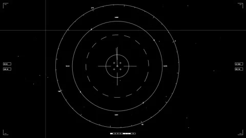 Hud elements animation showing data display for web designers and video edi.. Stock Footage 326512873