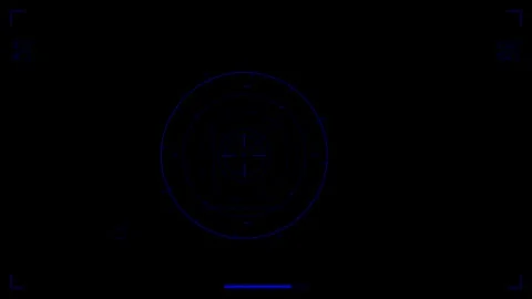 Hud elements animation for web design and video editing with focus on sci-f.. Video stock 326496667