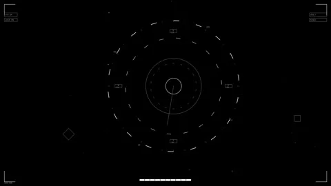 Hud elements animation for web design and sci fi video projects with circul.. Video stock 326513894