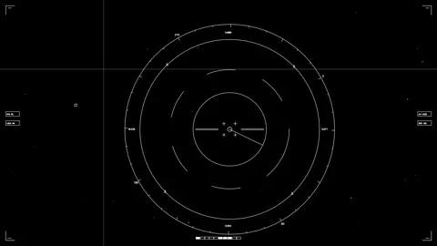 Hud elements animation for web designers and sci-fi video cutters to enhanc.. Stock Footage 326512867