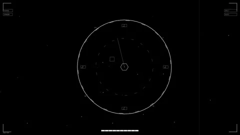 Hud elements animation for web designers and sci-fi video editors to enhanc.. Stock Footage 326513534