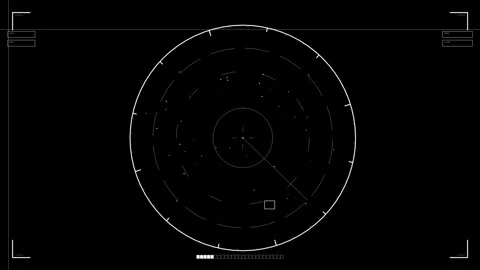 Hud elements animation for web designers and sci-fi video editors featuring.. Stock Footage 326528112